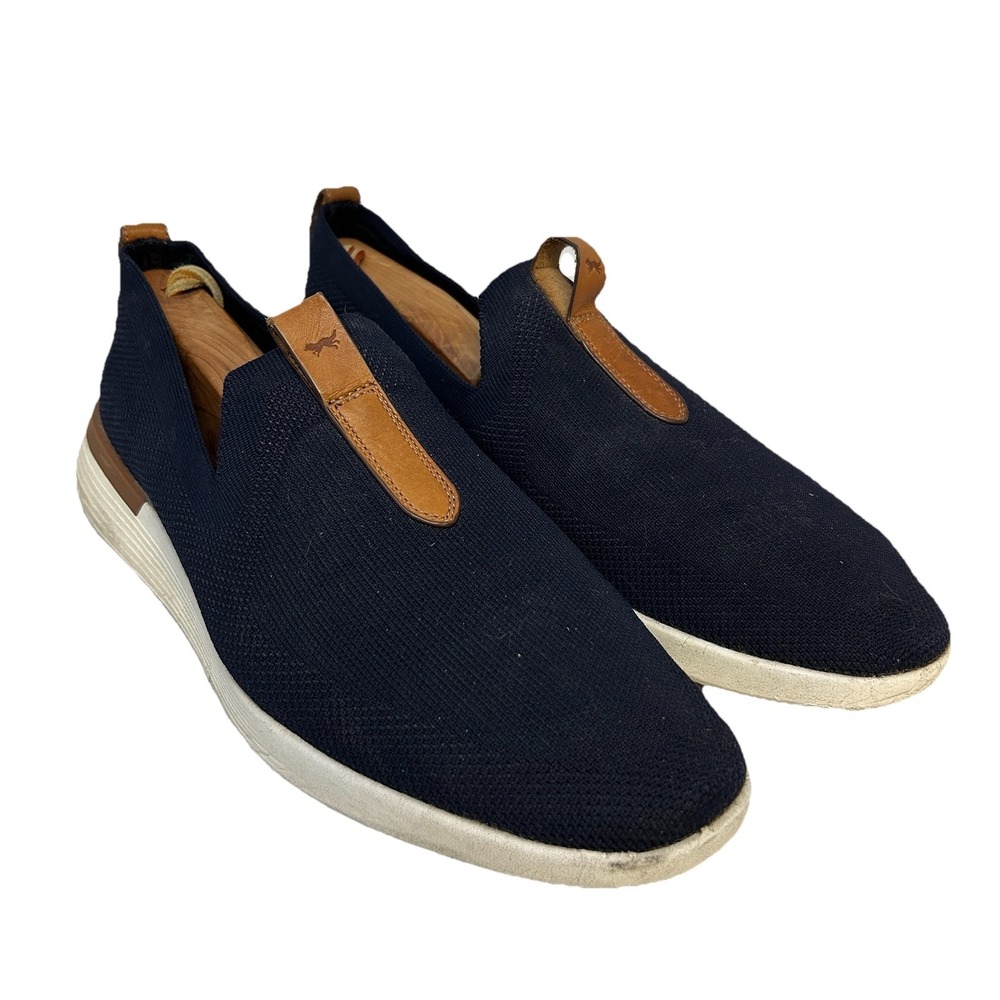 Wolf & Shepherd Swiftknit Derby‎ Lace-up Oxford Sneaker Men 11 Navy Blue